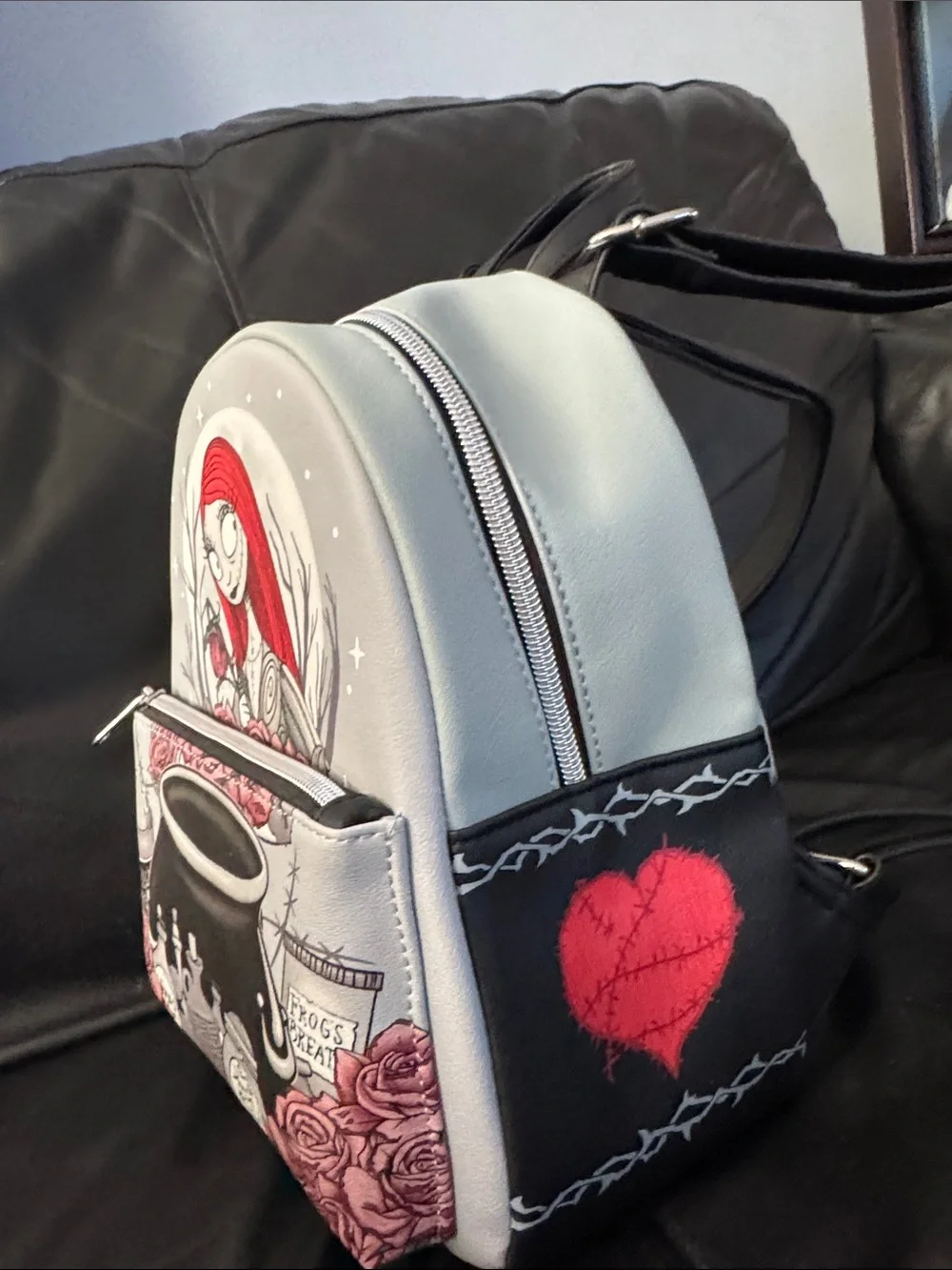 Loungefly Tim Burton “Sally” Style Mini Backpack